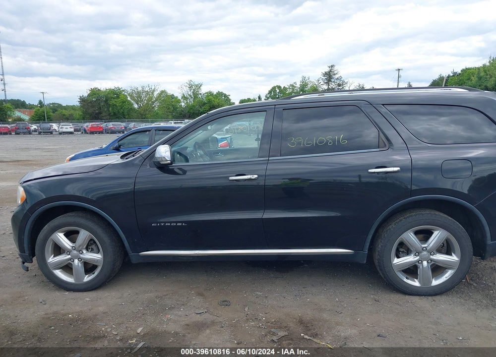 2013 DODGE DURANGO CITADEL VIN: 1C4RDHEGXDC681529