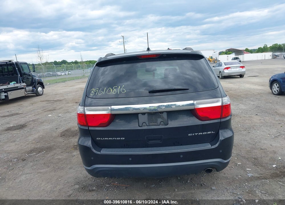 2013 DODGE DURANGO CITADEL VIN: 1C4RDHEGXDC681529
