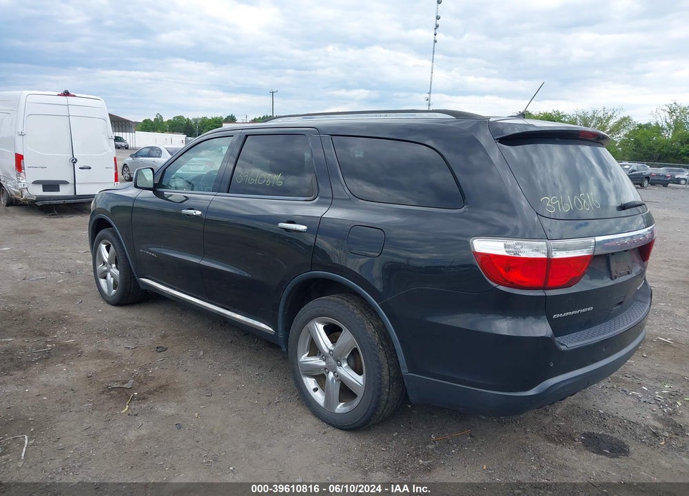 2013 DODGE DURANGO CITADEL VIN: 1C4RDHEGXDC681529