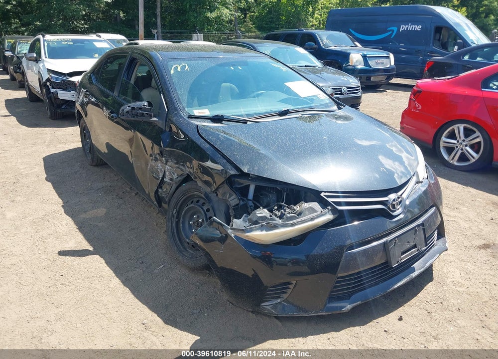 2016 TOYOTA COROLLA LE VIN: 2T1BURHEXGC719161