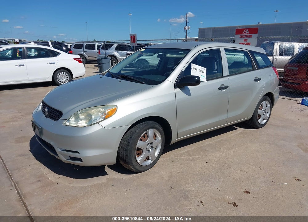 2003 TOYOTA MATRIX STANDARD VIN: 2T1KR32E63C051831