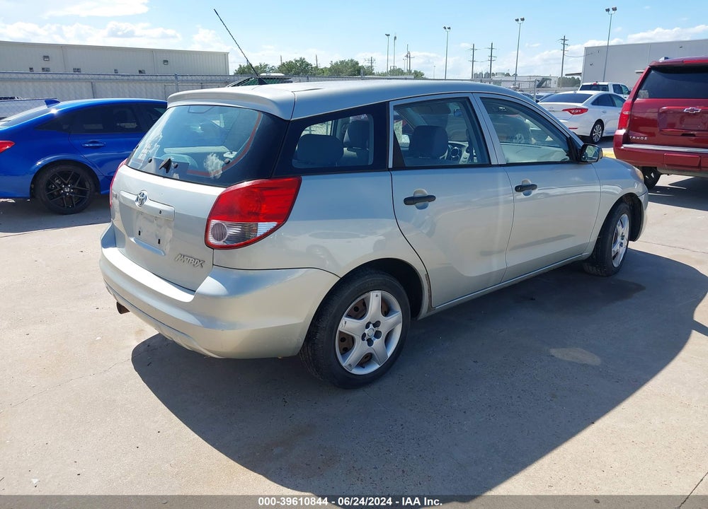 2003 TOYOTA MATRIX STANDARD VIN: 2T1KR32E63C051831