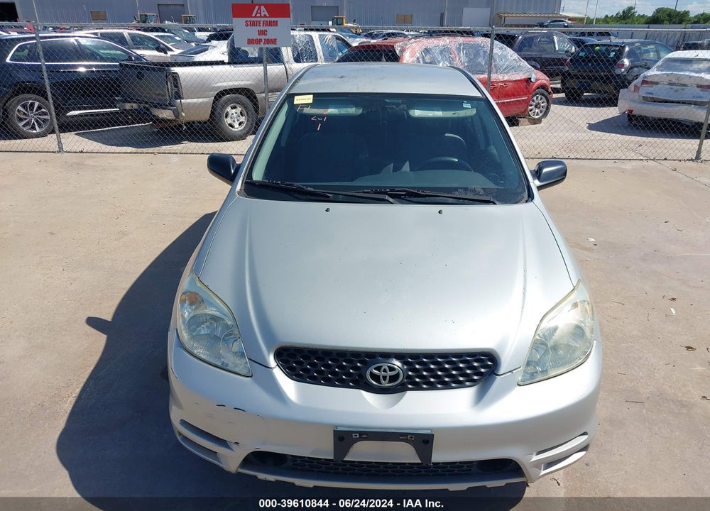 2003 TOYOTA MATRIX STANDARD VIN: 2T1KR32E63C051831