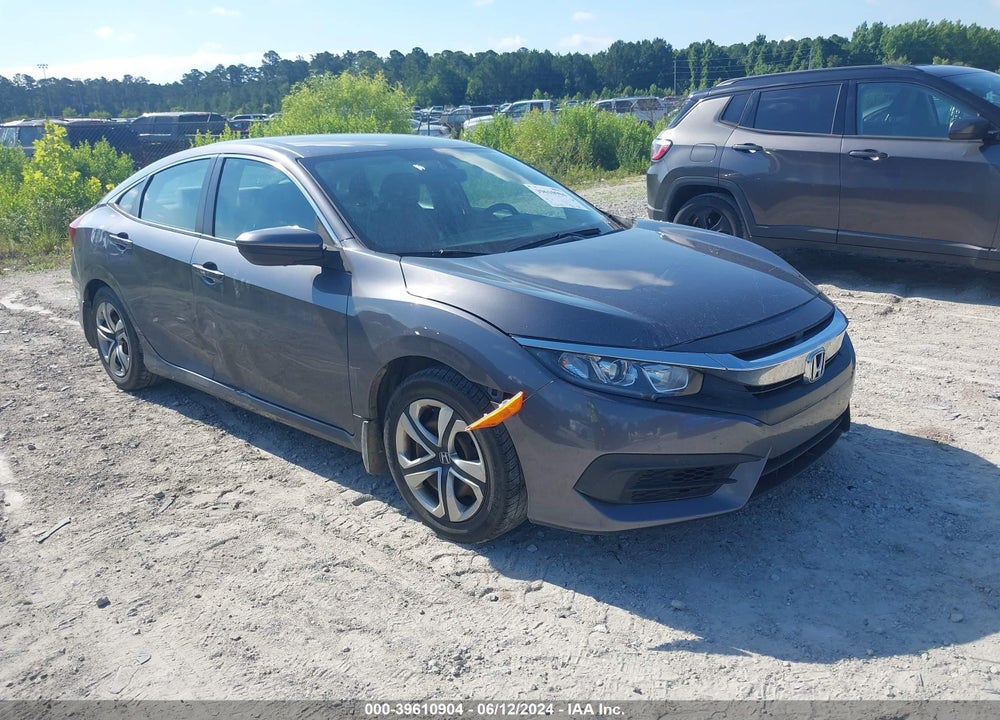 2018 HONDA CIVIC LX VIN: 2HGFC2F54JH599757
