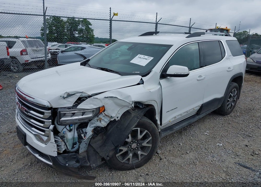 2021 GMC ACADIA AWD SLE VIN: 1GKKNRL45MZ101313