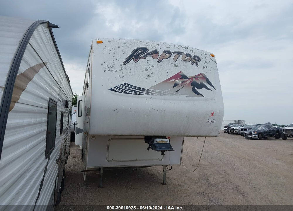 2007 RAPTOR --- VIN: 4YDF3613X7R800580