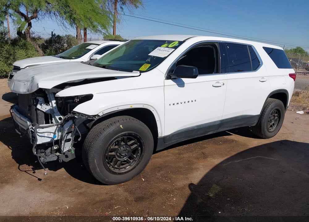 2020 CHEVROLET TRAVERSE FWD LS VIN: 1GNERFKW9LJ224728