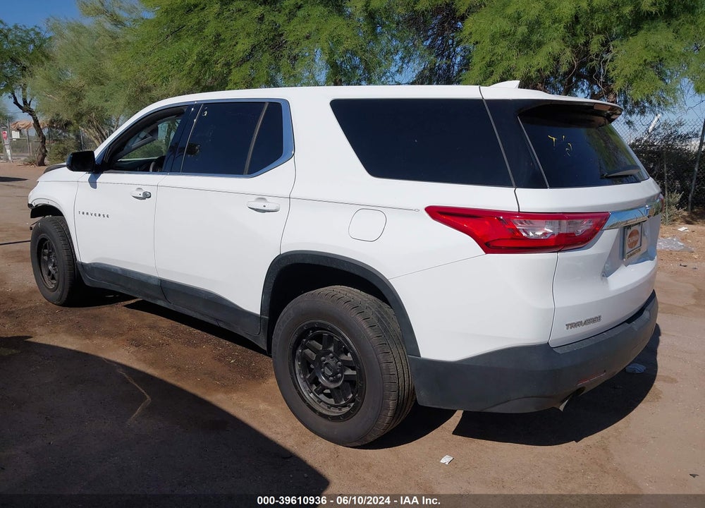 2020 CHEVROLET TRAVERSE FWD LS VIN: 1GNERFKW9LJ224728