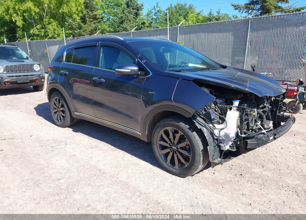 2018 KIA SPORTAGE EX VIN: KNDPNCAC8J7409060