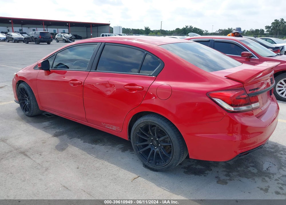 2013 HONDA CIVIC SI VIN: 2HGFB6E52DH708118