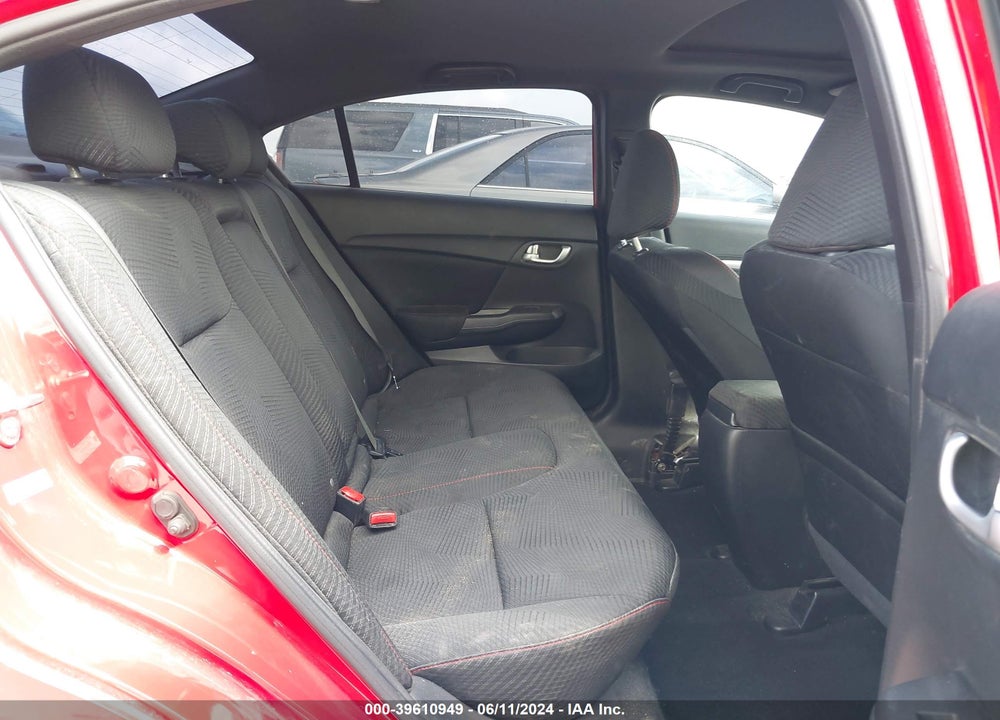 2013 HONDA CIVIC SI VIN: 2HGFB6E52DH708118