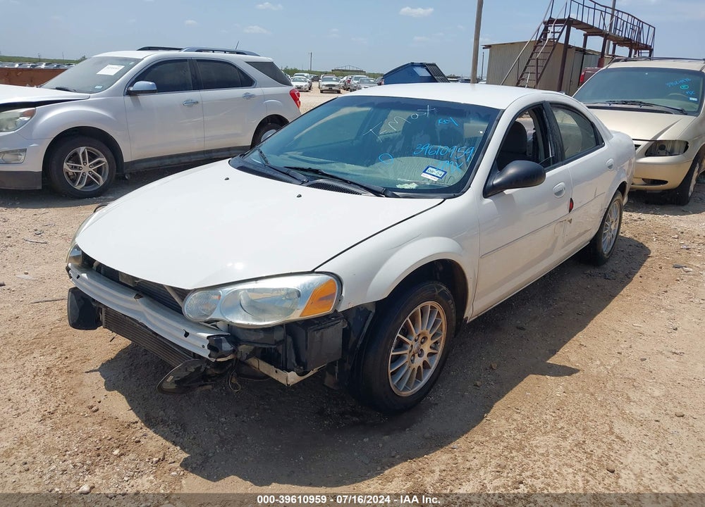 2004 CHRYSLER SEBRING LX VIN: 1C3EL46X64N283753