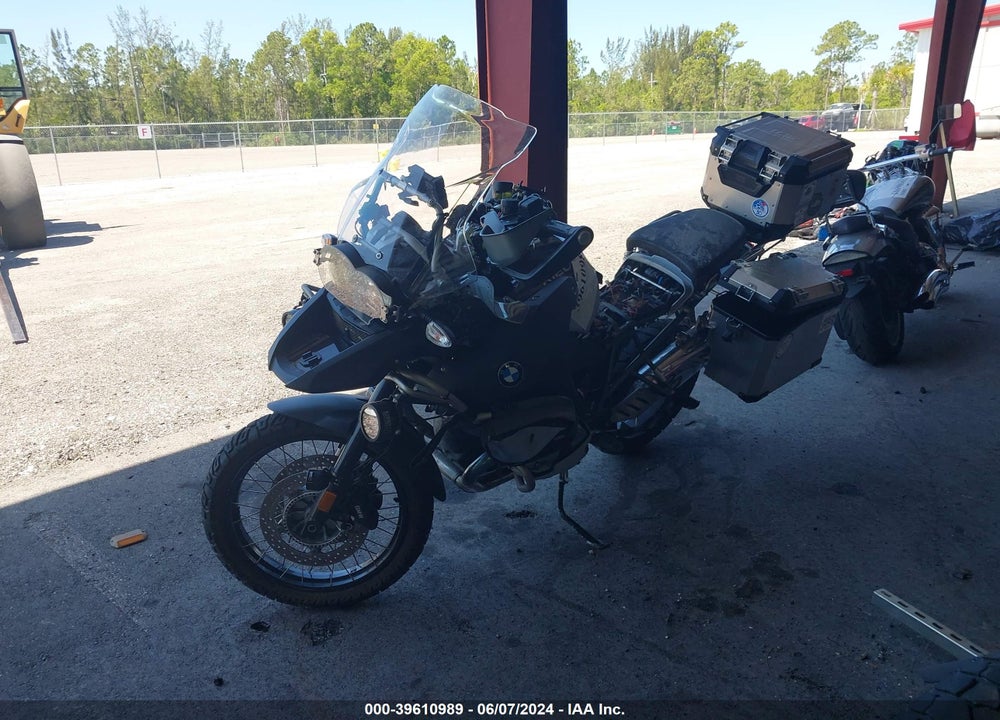 2012 BMW R1200 GS ADVENTURE VIN: WB1048000CZX68044