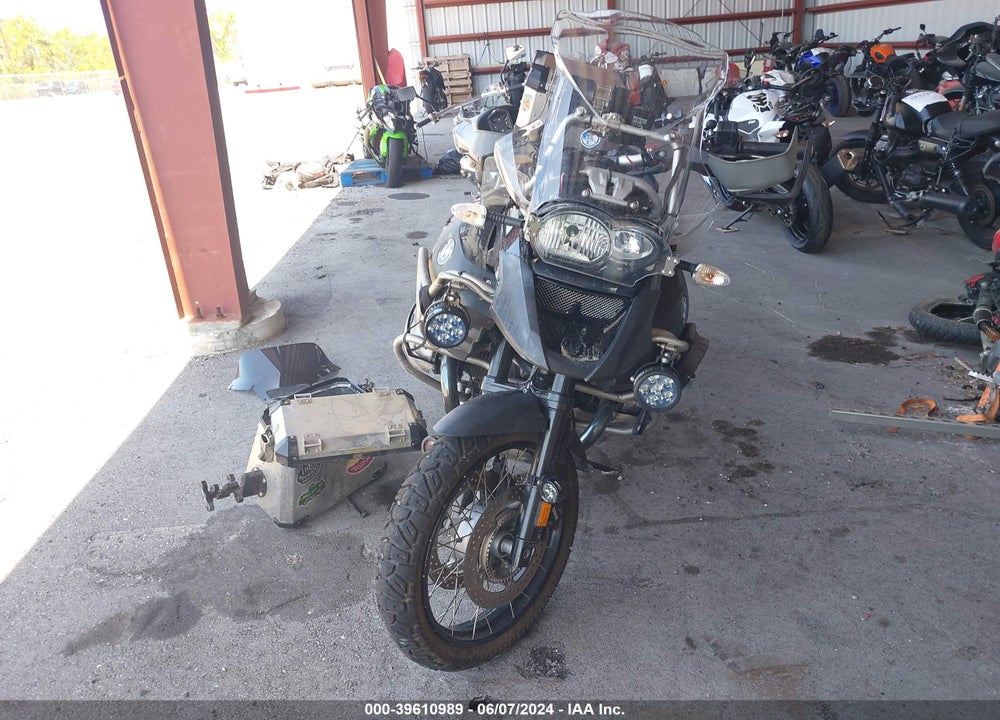 2012 BMW R1200 GS ADVENTURE VIN: WB1048000CZX68044