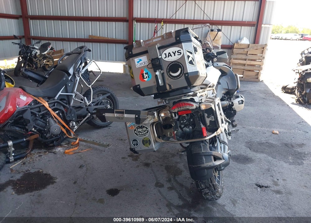 2012 BMW R1200 GS ADVENTURE VIN: WB1048000CZX68044