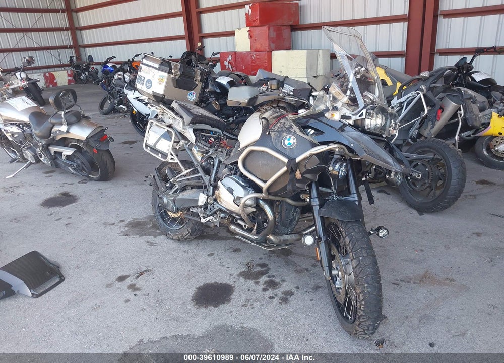 2012 BMW R1200 GS ADVENTURE VIN: WB1048000CZX68044