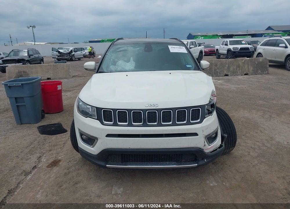 2018 JEEP COMPASS LIMITED FWD VIN: 3C4NJCCBXJT502892