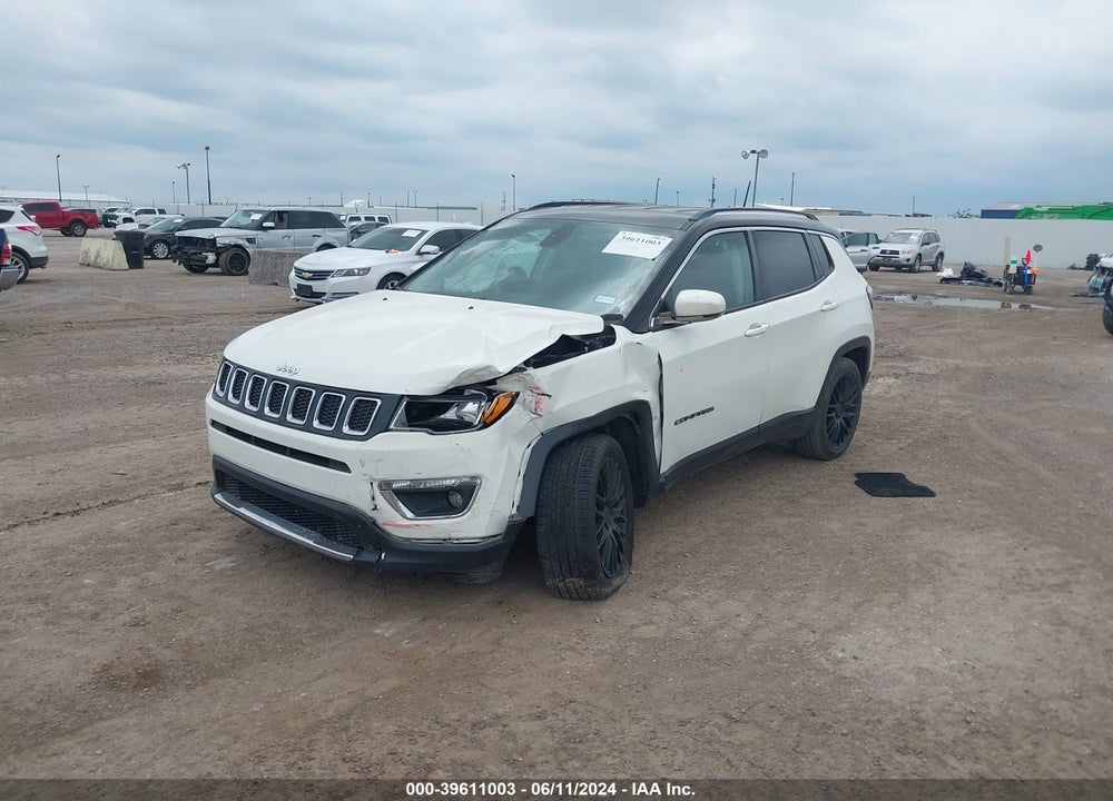 2018 JEEP COMPASS LIMITED FWD VIN: 3C4NJCCBXJT502892