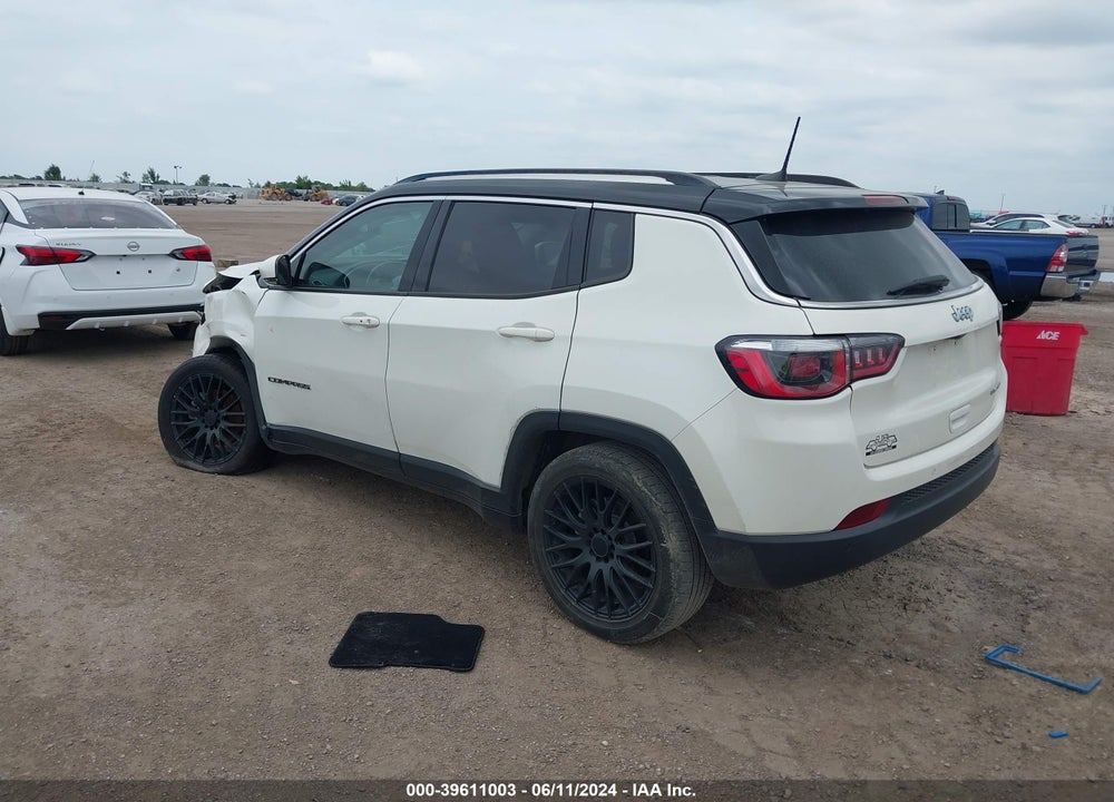 2018 JEEP COMPASS LIMITED FWD VIN: 3C4NJCCBXJT502892