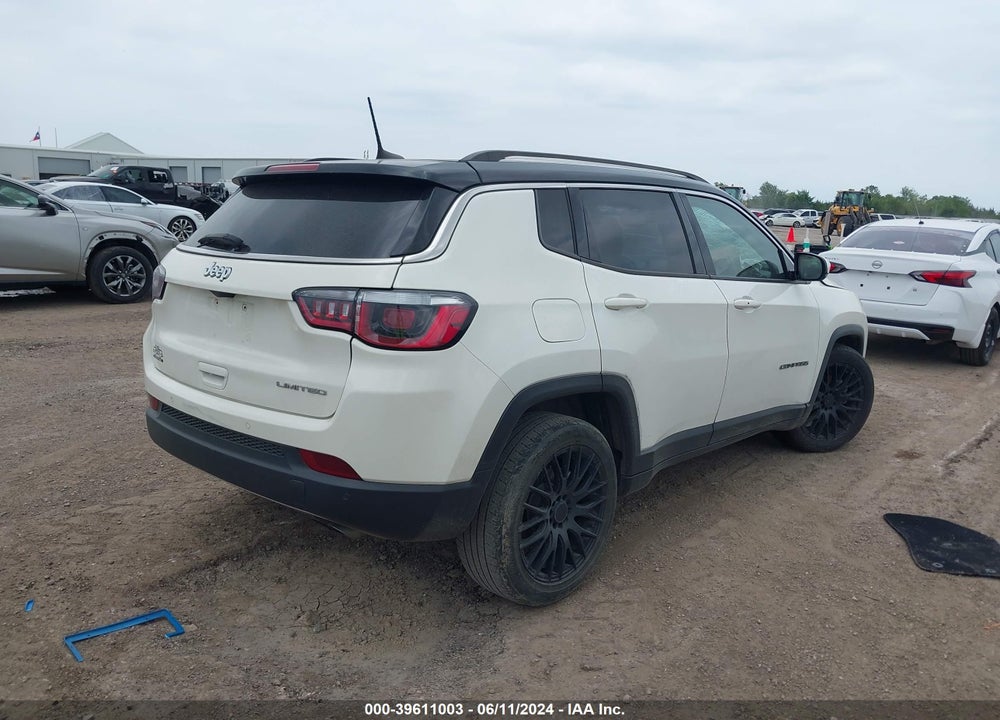 2018 JEEP COMPASS LIMITED FWD VIN: 3C4NJCCBXJT502892