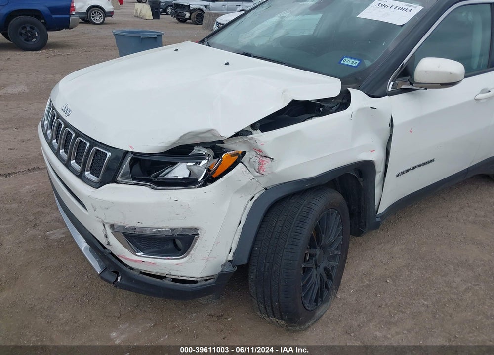 2018 JEEP COMPASS LIMITED FWD VIN: 3C4NJCCBXJT502892