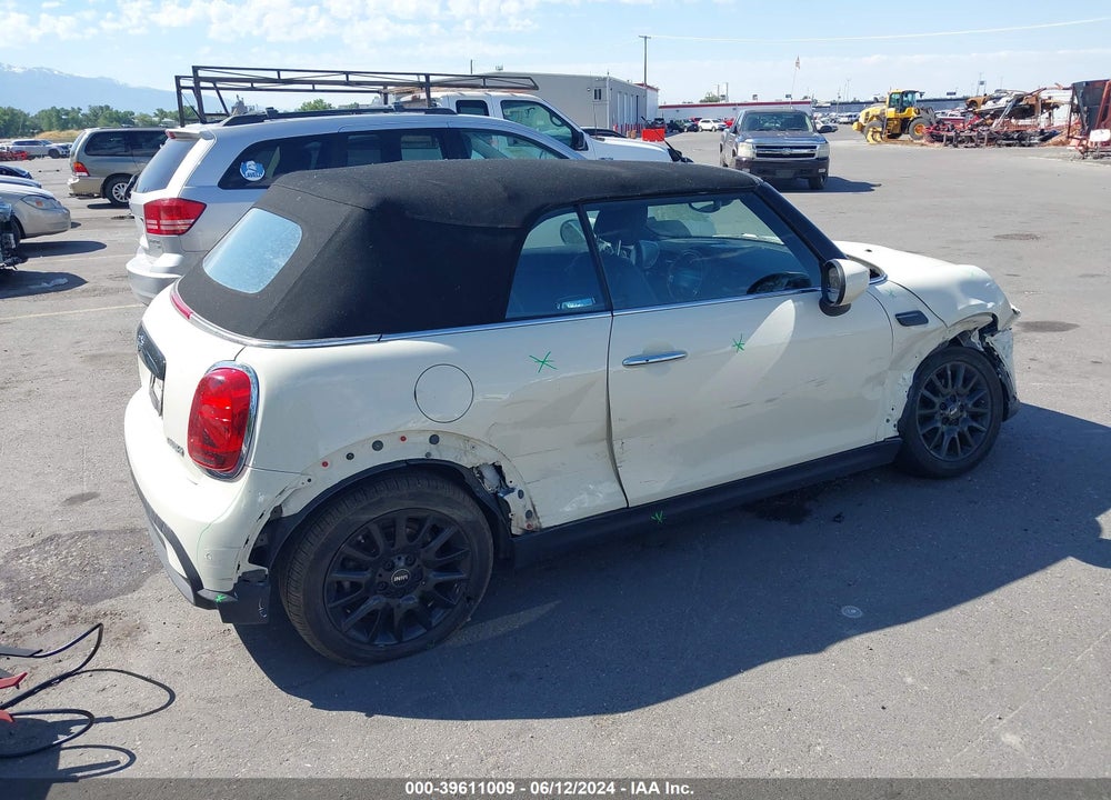 2023 MINI CONVERTIBLE COOPER VIN: WMW23DL01P3P77103