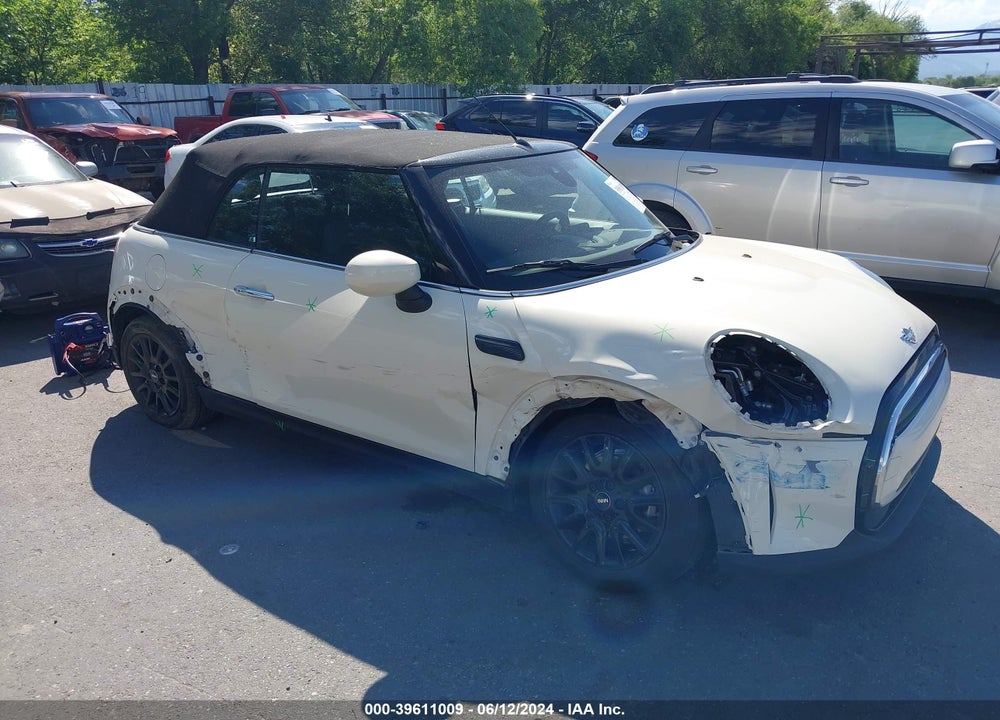 2023 MINI CONVERTIBLE COOPER VIN: WMW23DL01P3P77103