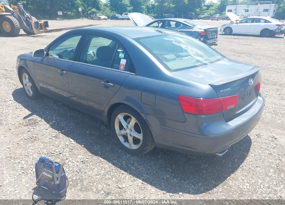 2009 HYUNDAI SONATA SE V6 VIN: 5NPEU46F79H434235