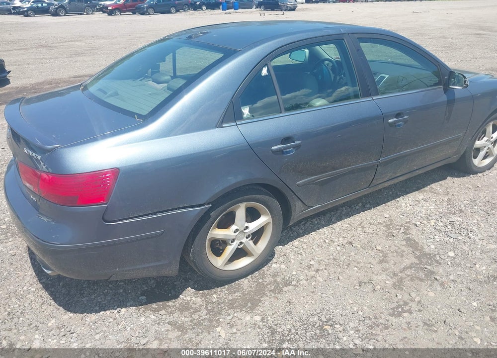 2009 HYUNDAI SONATA SE V6 VIN: 5NPEU46F79H434235