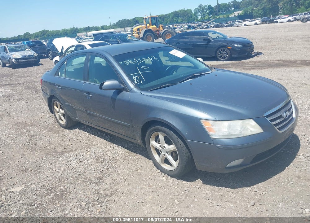 2009 HYUNDAI SONATA SE V6 VIN: 5NPEU46F79H434235