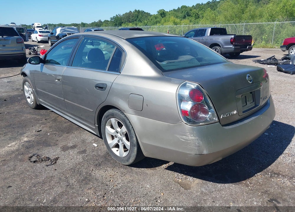 2005 NISSAN ALTIMA 2.5 S VIN: 1N4AL11D75C234733