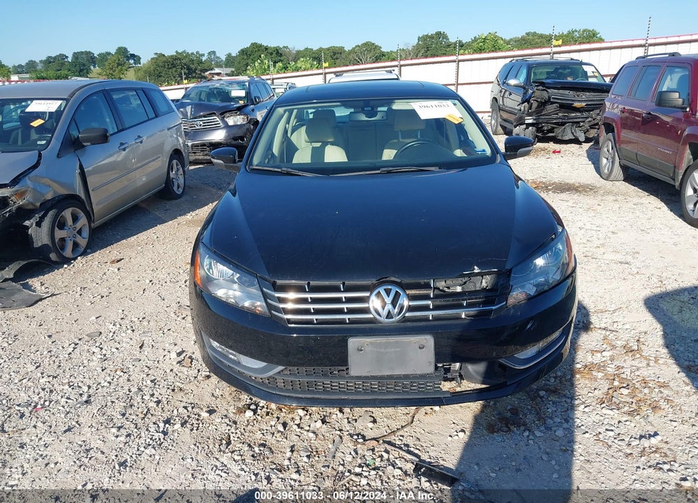 2013 VOLKSWAGEN PASSAT 2.0L TDI SEL PREMIUM VIN: 1VWCN7A32DC147096