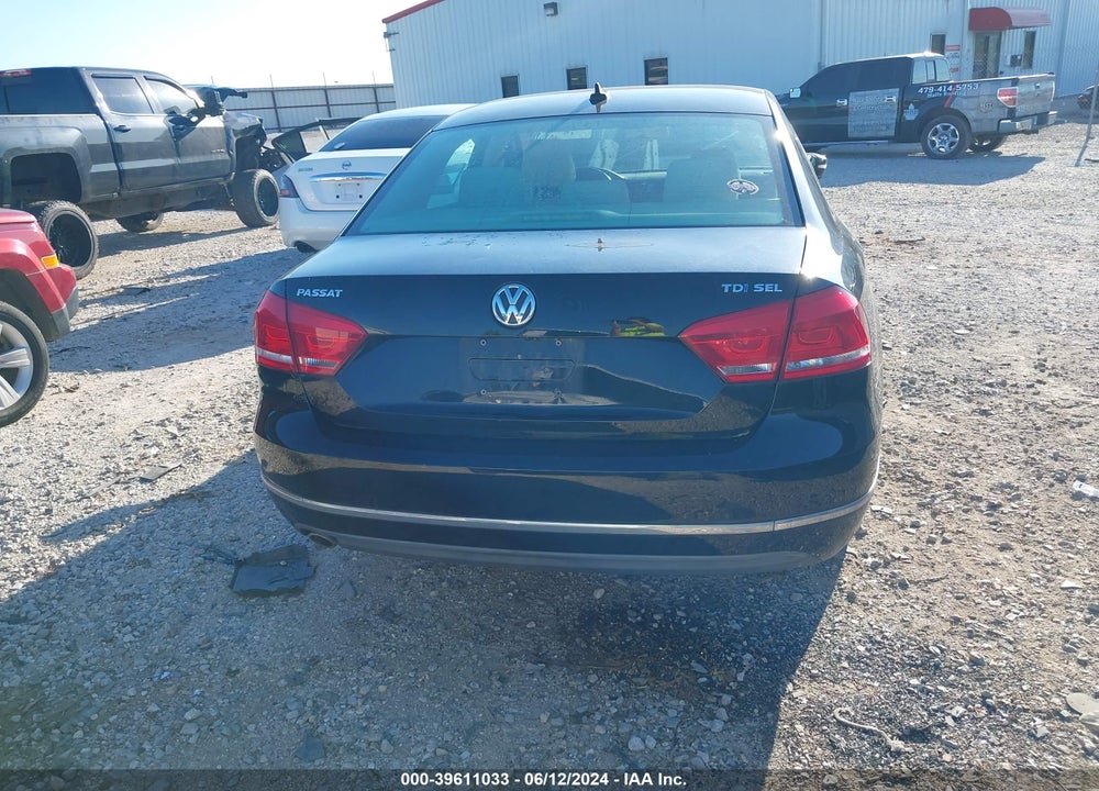 2013 VOLKSWAGEN PASSAT 2.0L TDI SEL PREMIUM VIN: 1VWCN7A32DC147096