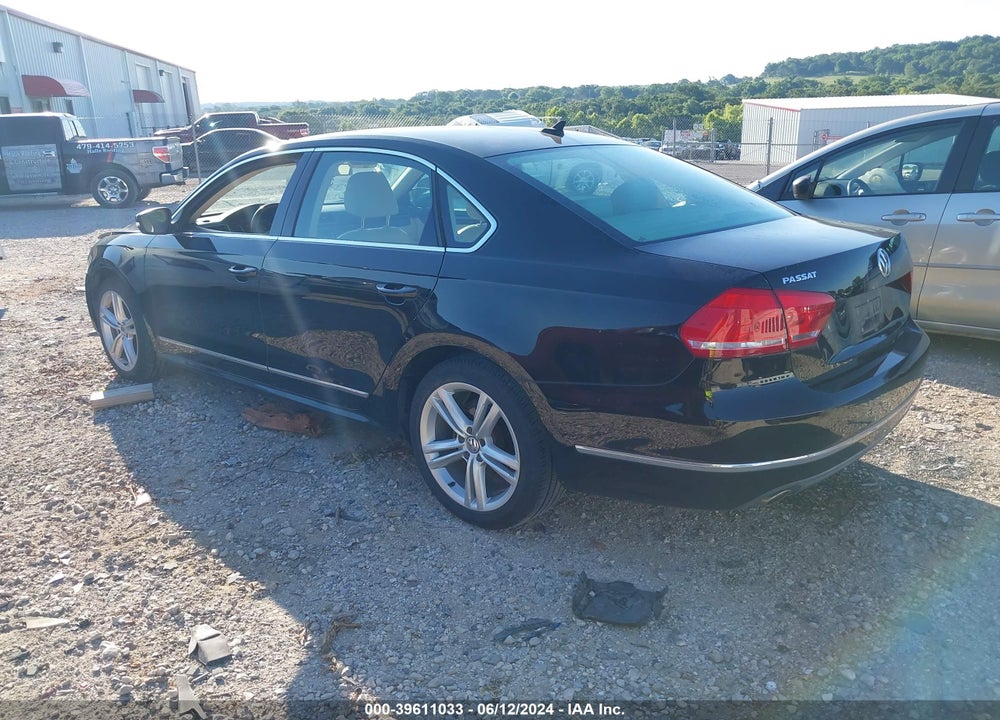 2013 VOLKSWAGEN PASSAT 2.0L TDI SEL PREMIUM VIN: 1VWCN7A32DC147096