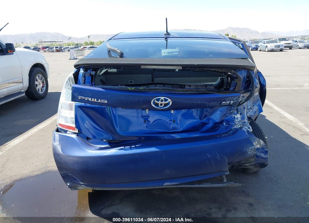 2011 TOYOTA PRIUS THREE VIN: JTDKN3DU6B0300329