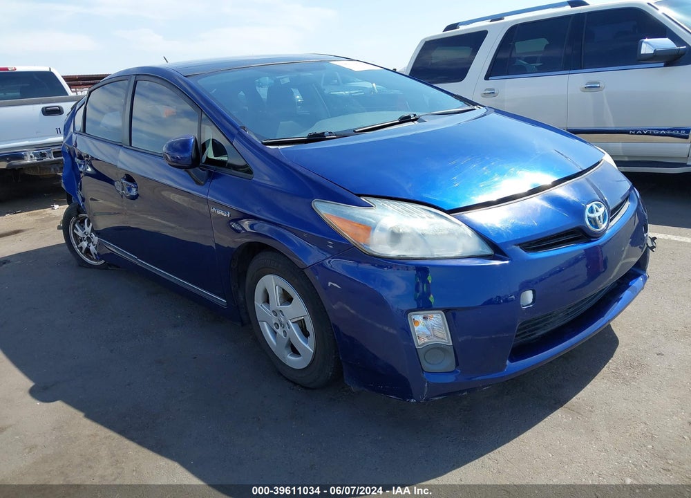 2011 TOYOTA PRIUS THREE VIN: JTDKN3DU6B0300329