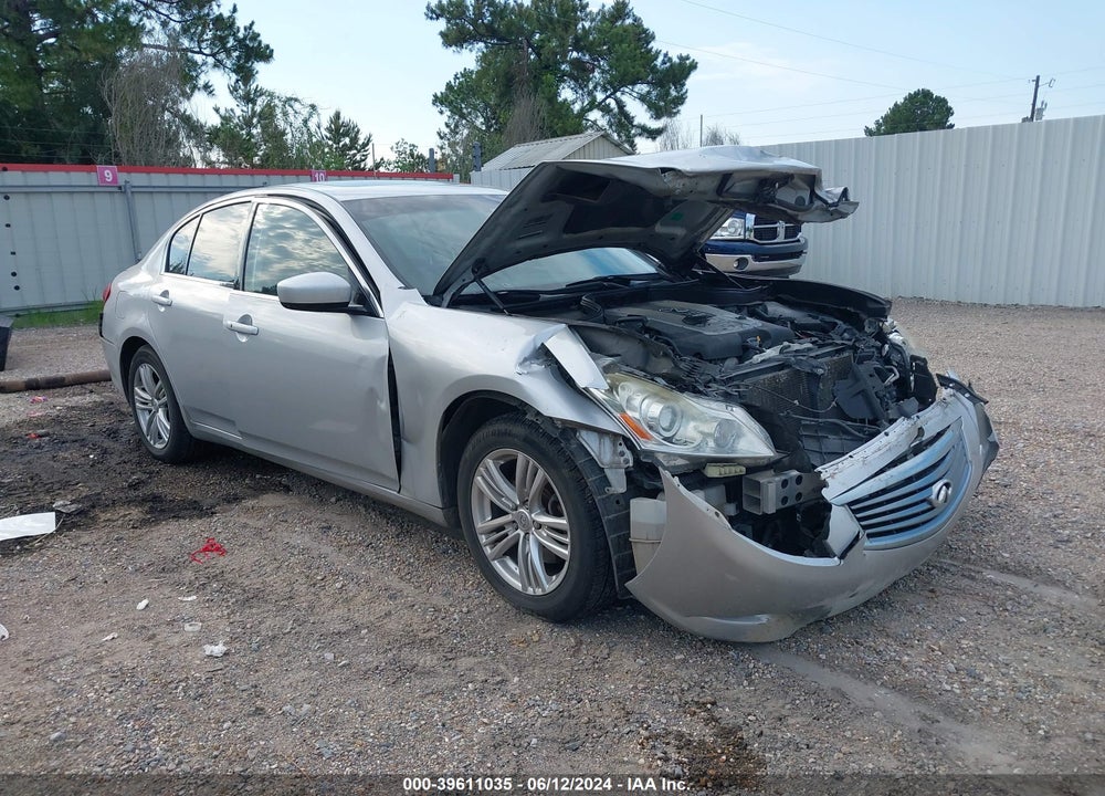 2013 INFINITI G37X VIN: JN1CV6AR8DM765215