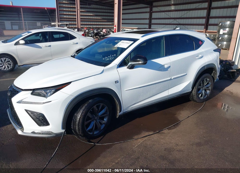 2019 LEXUS NX 300 F-SPORT VIN: JTJYARBZ4K2123370