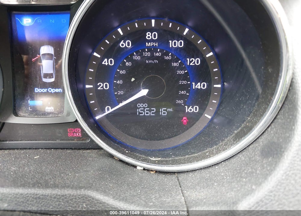 2012 HYUNDAI SONATA HYBRID VIN: KMHEC4A44CA035544