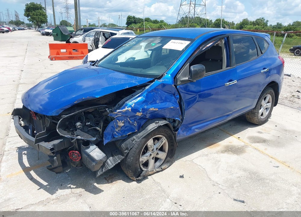 2010 NISSAN ROGUE S VIN: JN8AS5MT4AW027849
