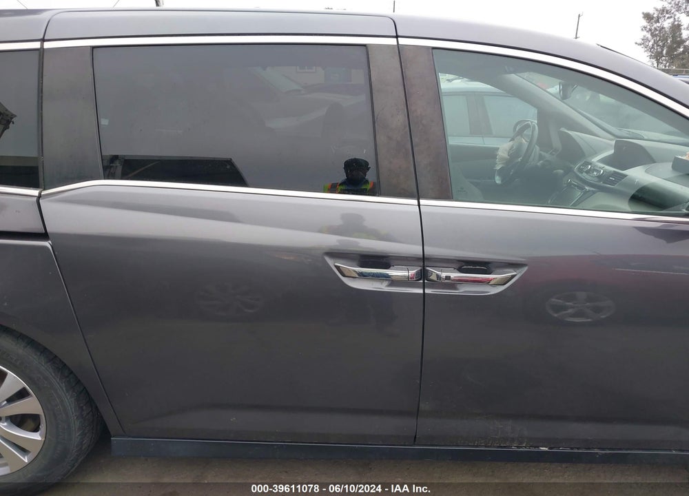 2016 HONDA ODYSSEY EX-L VIN: 5FNRL5H63GB056403