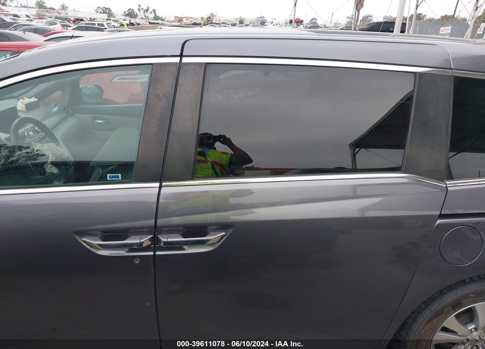 2016 HONDA ODYSSEY EX-L VIN: 5FNRL5H63GB056403