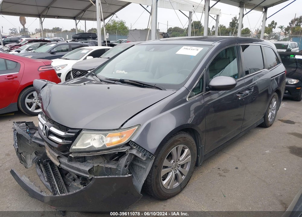 2016 HONDA ODYSSEY EX-L VIN: 5FNRL5H63GB056403