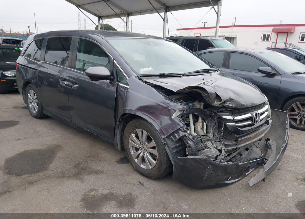 2016 HONDA ODYSSEY EX-L VIN: 5FNRL5H63GB056403