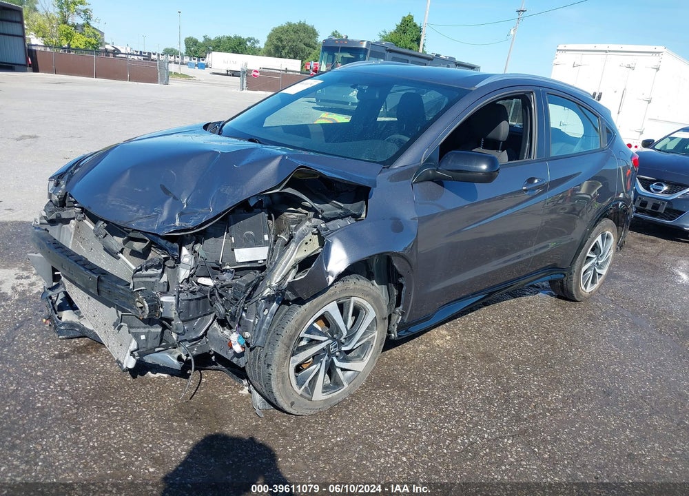 2019 HONDA HR-V SPORT VIN: 3CZRU6H17KG702725