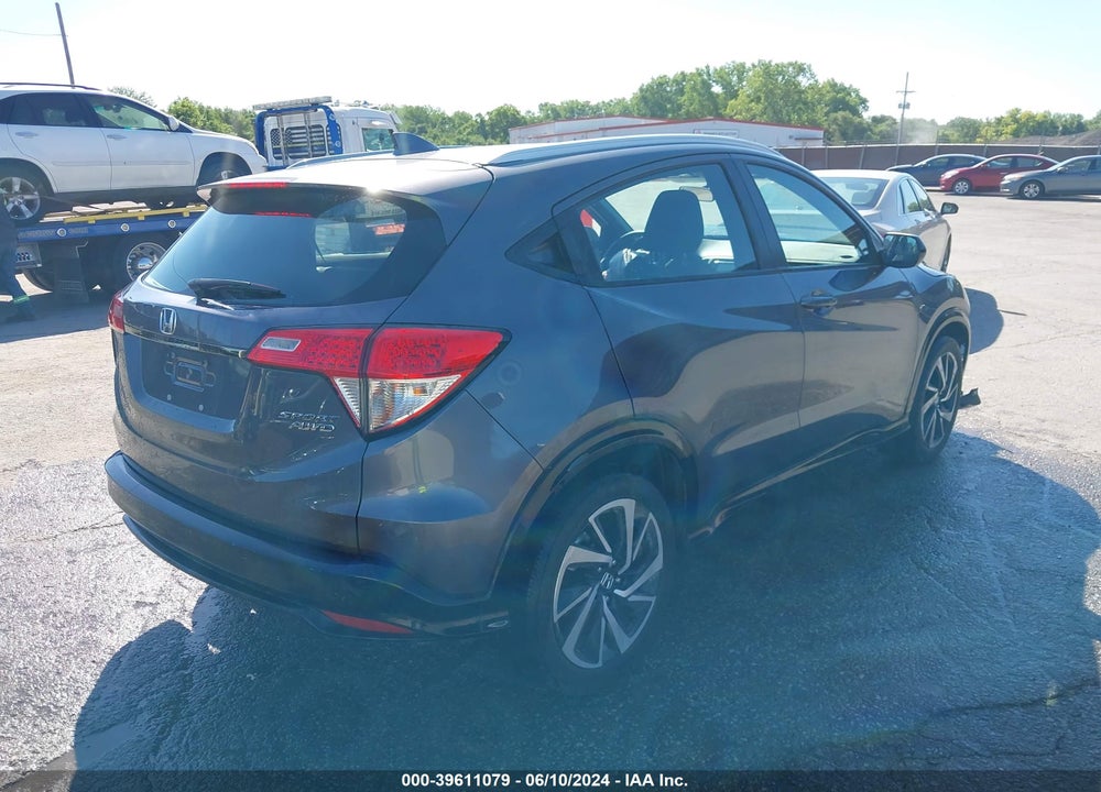 2019 HONDA HR-V SPORT VIN: 3CZRU6H17KG702725