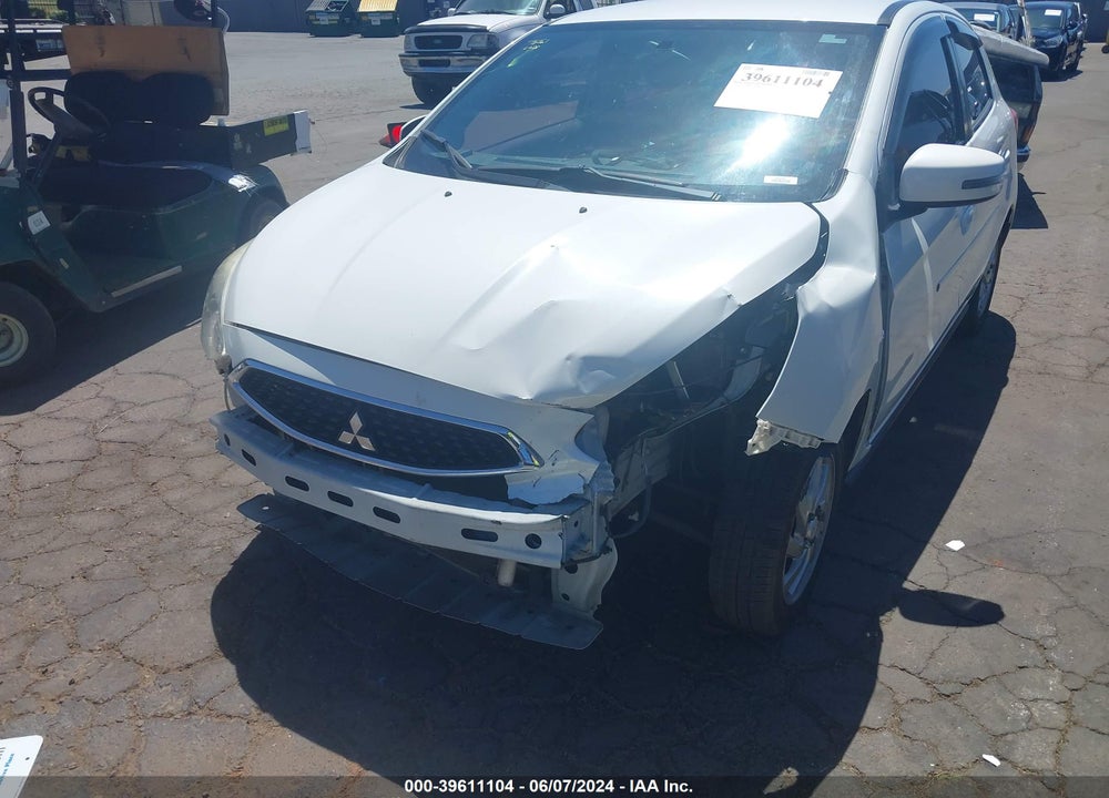 2017 MITSUBISHI MIRAGE VIN: ML32A4HJ2HH005565
