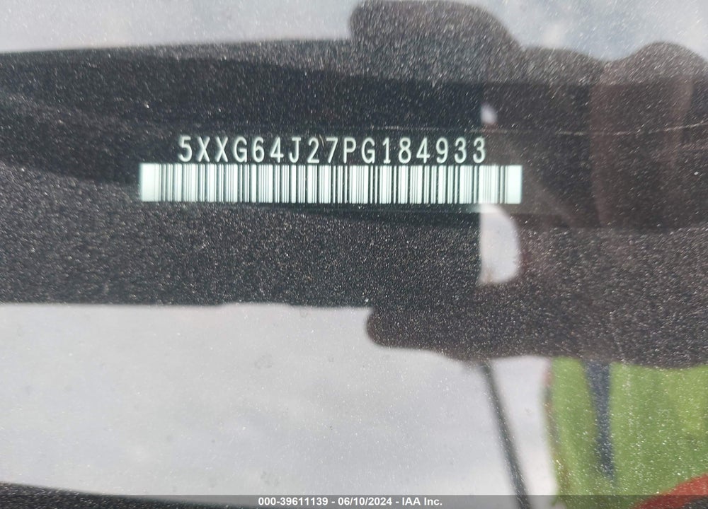 2023 KIA K5 GT LINE VIN: 5XXG64J27PG184933