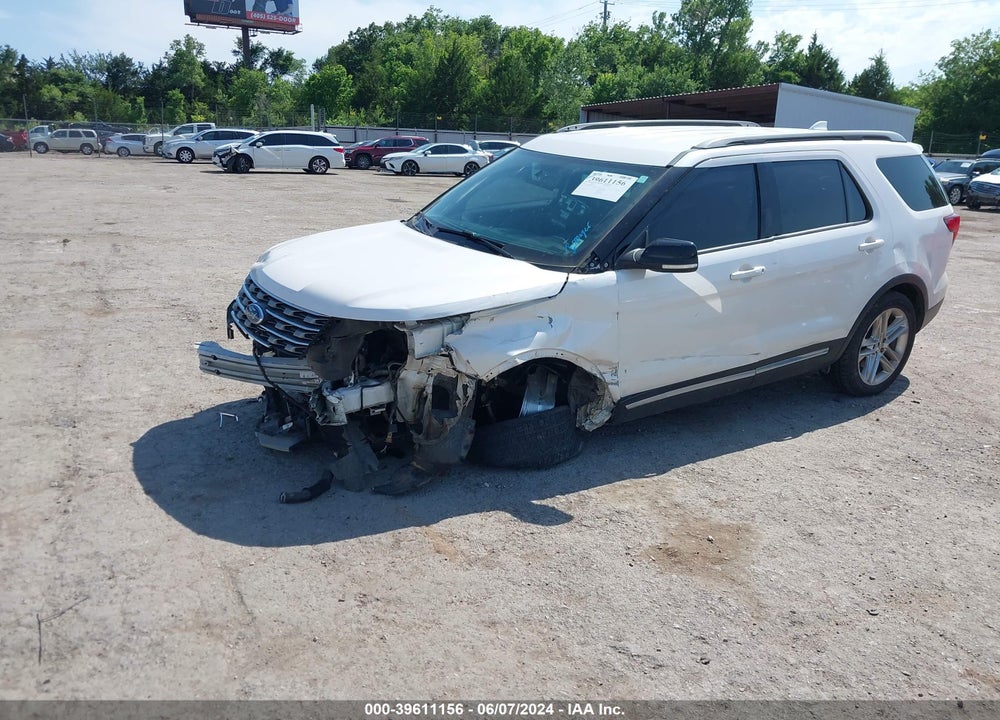 2017 FORD EXPLORER XLT VIN: 1FM5K8D88HGE37399