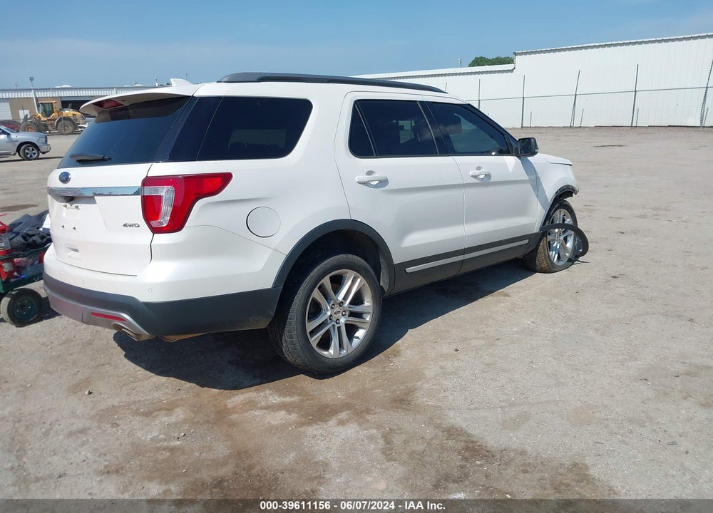 2017 FORD EXPLORER XLT VIN: 1FM5K8D88HGE37399